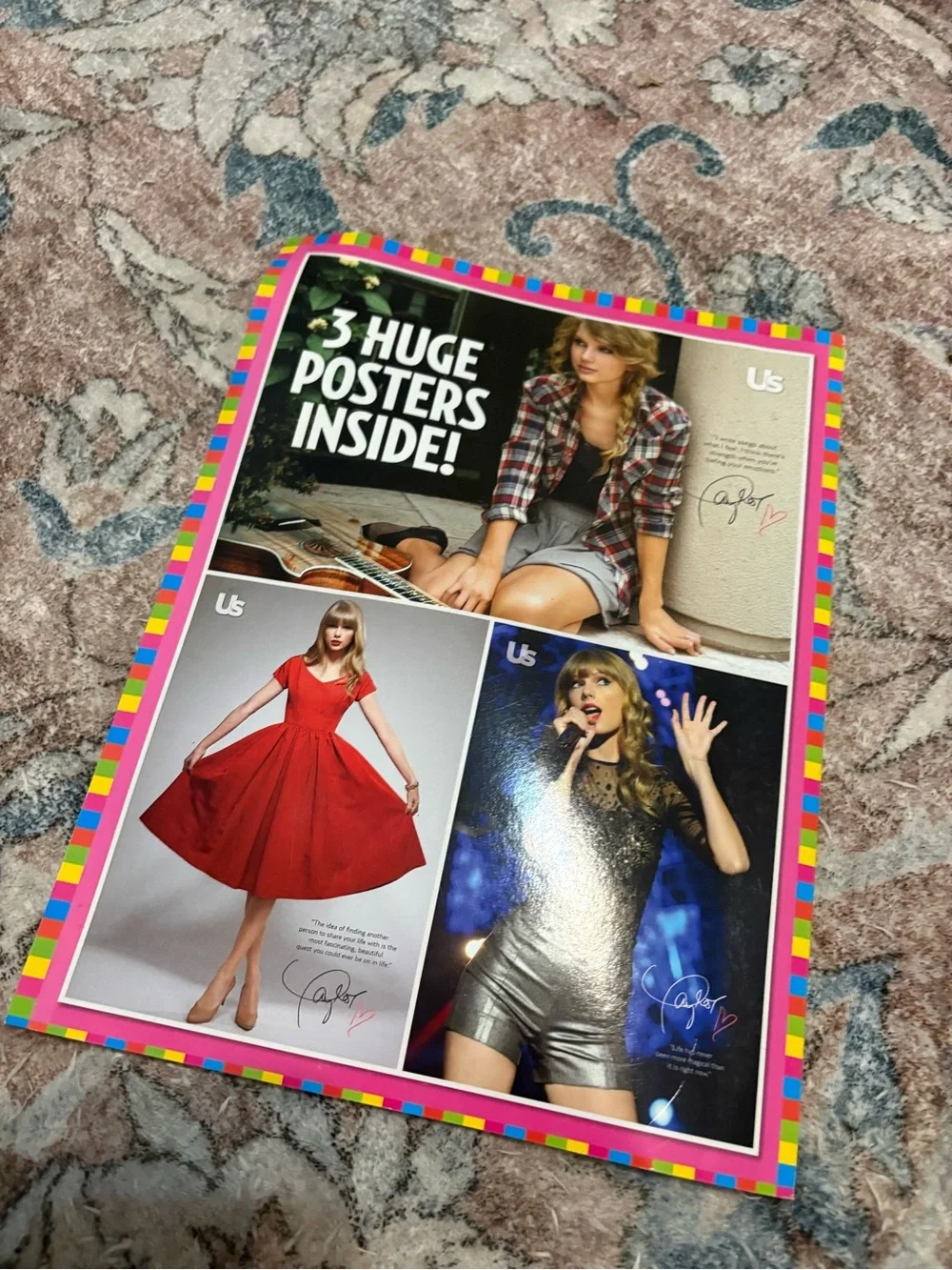 Taylor Swift 2013 Us Magazine Red Era